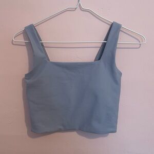 Light Blue Women's Athletic Top